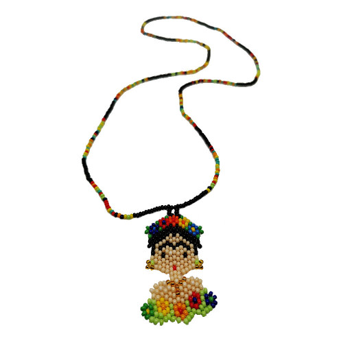 Frida kahlo sales beaded necklace